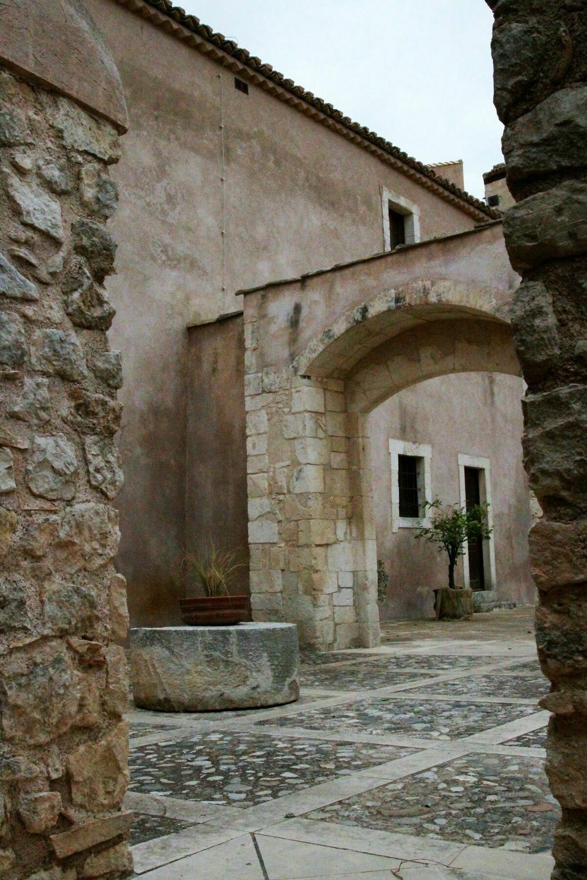 Eremo Madonna Delle Grazie Guest House Avola Bagian luar foto